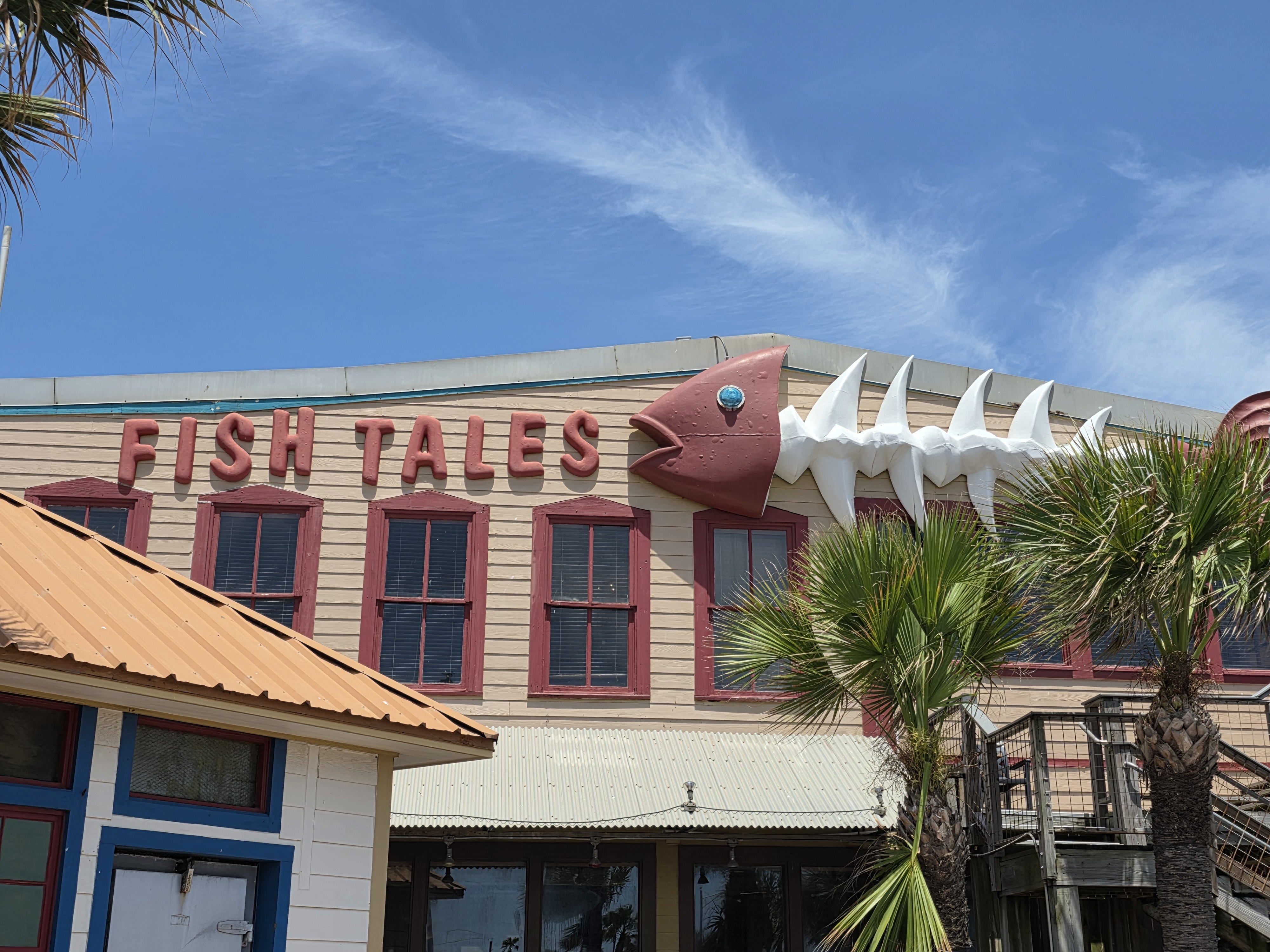 Fish Tales — Dimensional Building Sign